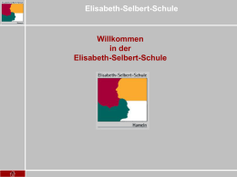 Kooperationsunterricht - Elisabeth-Selbert