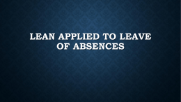 Leave of Absence Summary