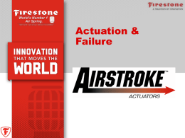 Advantages of Airstroke® actuators