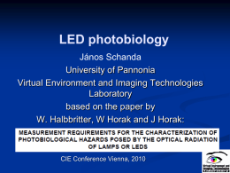 LED photobiology