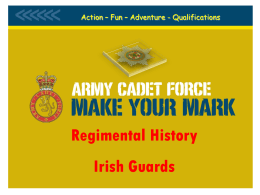 History_of_the_Irish_Guards_Powerpoint