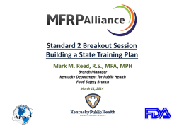 Reed Presentation - MFRPA 2014 - Home