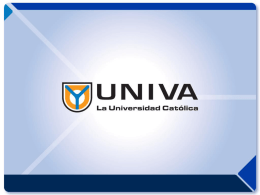 Presentación UNIVA 2014