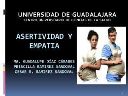 Diapositiva 1 - Centro Universitario de Ciencias de la Salud