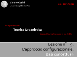 lezione 9s - Dipartimento di Ingegneria Civile