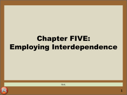 9. CH5-Employing Interdependence