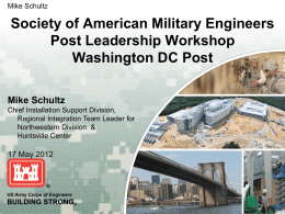 Agenda - The Society of American Military Engineers