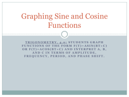 PC 01-29n30 Graphing Sine and Cosine Functions