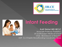 Infant Feeding - National Association of Child Care Resource and