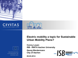 electric mobility