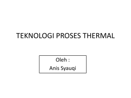 Thermal process