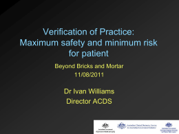 powerpoint presentation by Dr Ivan Williams