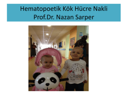 Prof.Dr.Nazan Sarper`in sunumu için tıklayınız