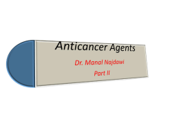 B. Anticancer agents