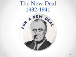 New Deal notes