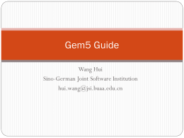 Gem5 Guide