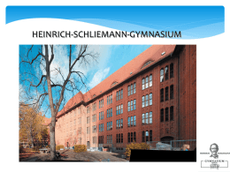 Heinrich-Schliemann Oberschule - Heinrich Schliemann Gymnasium