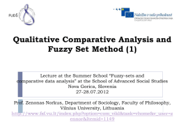 of &ldquo;Fuzzy Sets&rdquo;.
