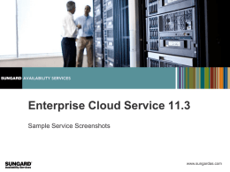 Enterprise Cloud Services Presentation