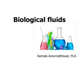 Biological fluids
