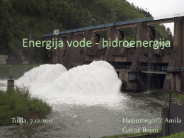 Hidroelektrane i okolina