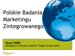 Polskie Badania Marketingu Zintegrowanego