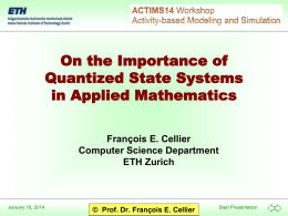 (QSS) Solvers - Spatial Computing