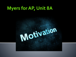Myers for AP, Unit 8 -- Kerri