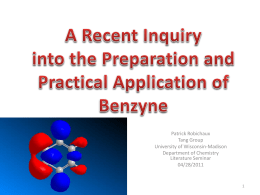 A Recent Inquiry into the Preparation and Practical Application of