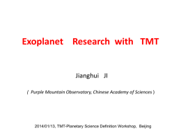 Moses et al. 2012 ApJ - TMT
