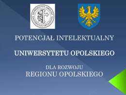 Pobierz: Prezentacja - Uniwersytet Opolski