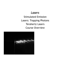 Lasers (PPT - 10.9MB)