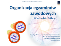 kwiecień 2014 - Okręgowa Komisja Egzaminacyjna w Krakowie