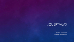 Jquery - Ajax