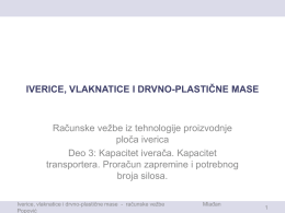 Vezbe - racunske - 03 - kapaciteti iveraca transportera