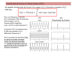 C_cours_TdS_master_Transformee_Fourier_Discrete