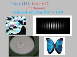 Lecture 20 Presentation