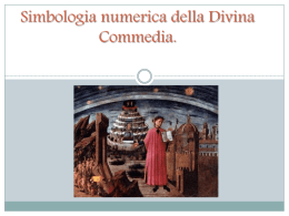 Simbologia numerica della Divina Commedia