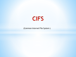 cifs shares - NetApp Community