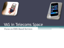 VAS in Telecoms Space - Mobile Monday Nigeria