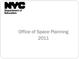 Directors of Space and Facilities Planning