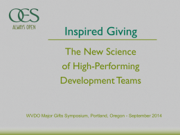 The New Science of High-Performing Development Teams