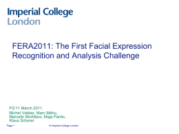 Facial muscle action analysis