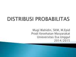 Pertemuan 3 distribusi probabilitas_wahid