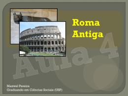 Aula 4 - Roma Antiga - Cursinho Comunitário Pimentas