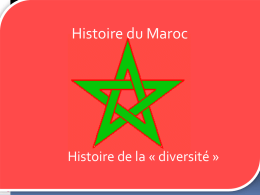 Histoire du maroc
