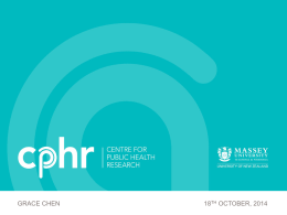 October 2014 AGM presentation by