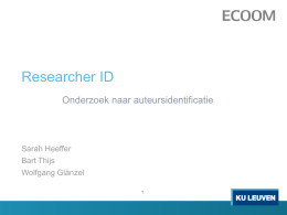 Researcher ID