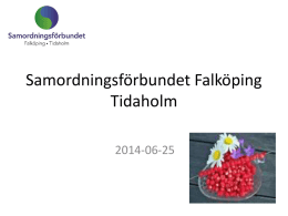 Samordningsförbundet Falköping Tidaholm