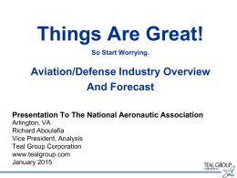 Things Are Great! - National Aeronautic Association